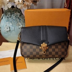 Louis vutton Claption Demier Ebene brown crossbody bag